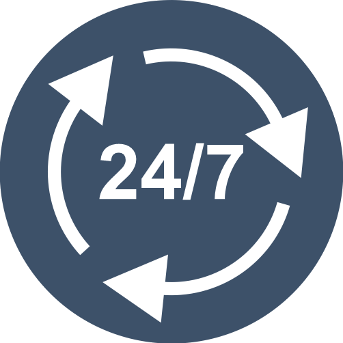 Soutien technique d'urgence 24/7